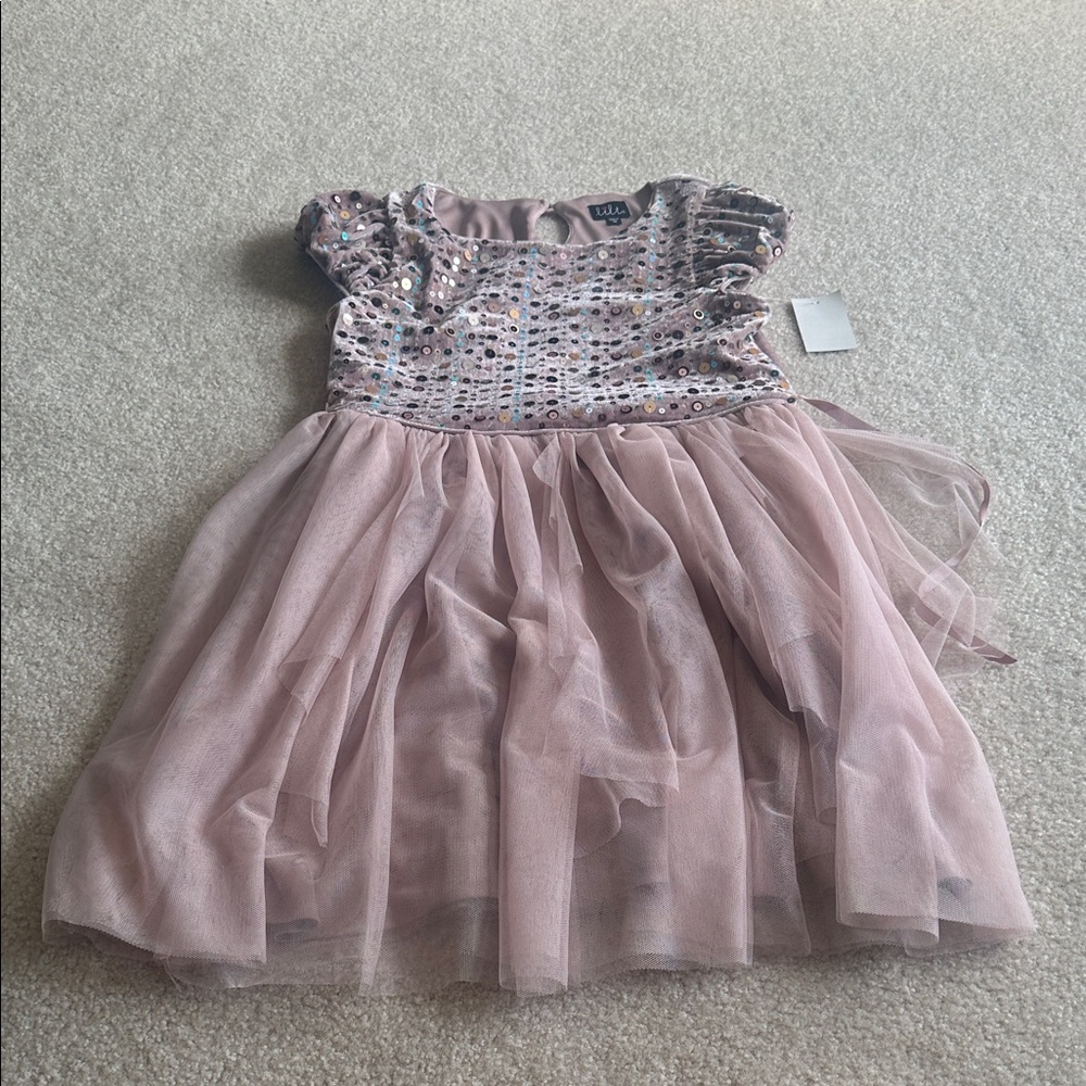 Lilt Shimmering Pink Sequin Dress size 16